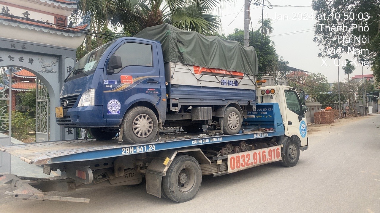 Dịch vụ cứu hộ xe ở Hưng Yên an toàn và chất lượng tại cứu hộ 916